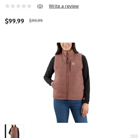 Carhart Montana Insulated Vest Relaxed Fit - Picture 4 of 4
